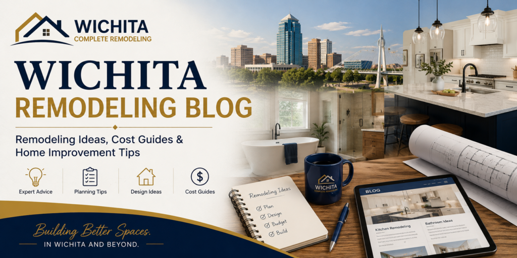 Wichita Remodeling Blog featuring remodeling tips, cost guides, and home improvement ideas