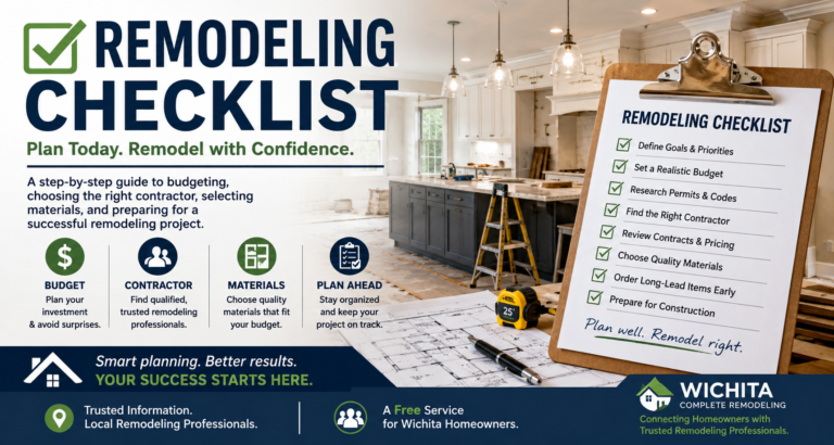 The Ultimate Remodeling Checklist