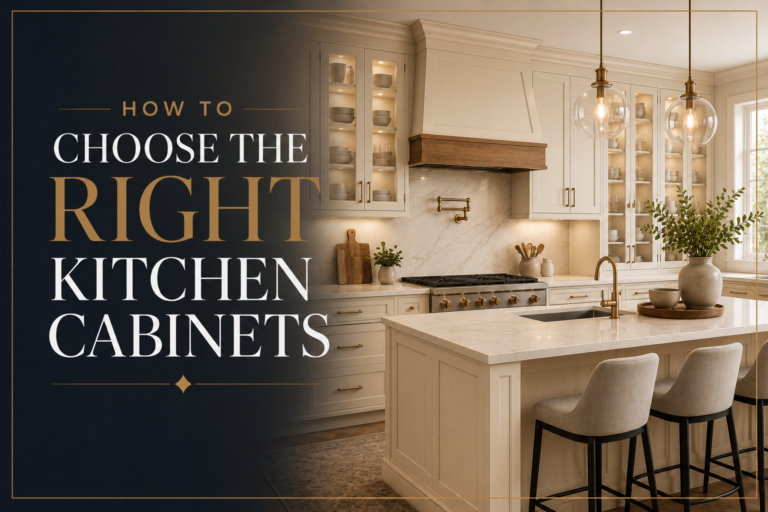 How to Choose the Right Kitchen Cabinets